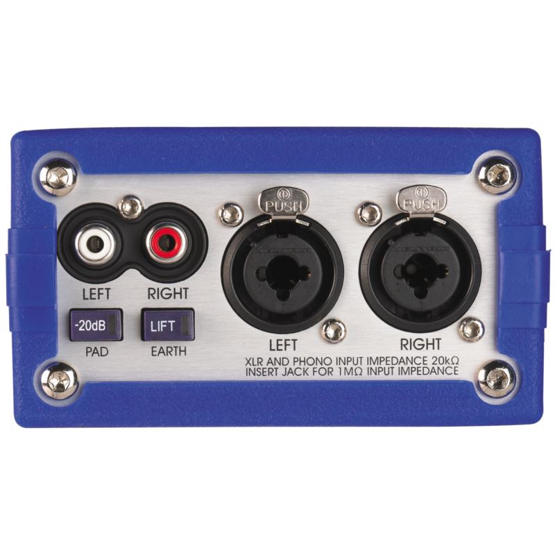 Klark Teknik DN200 direct box aktywny